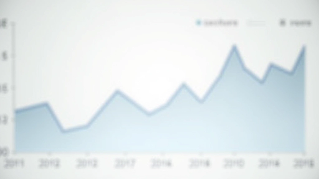 Graf spotřebitelské důvěry v průběhu roku s výkyvy a trendy