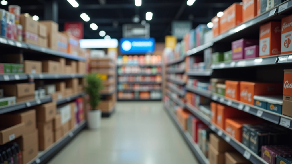 Regály v maloobchodním prostředí